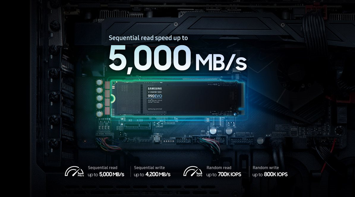 SSD Samsung 990 EVO 2 TB