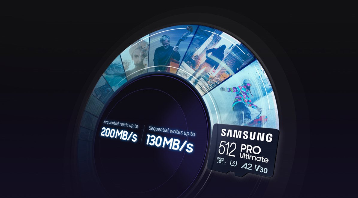 Samsung MicroSDXC PRO Ultimate-Speicherkarte
