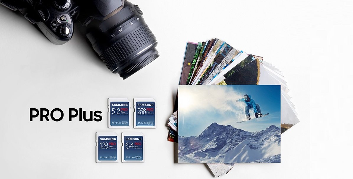 Samsung SDXC 512GB PRO PLUS Speicherkarte (2023)