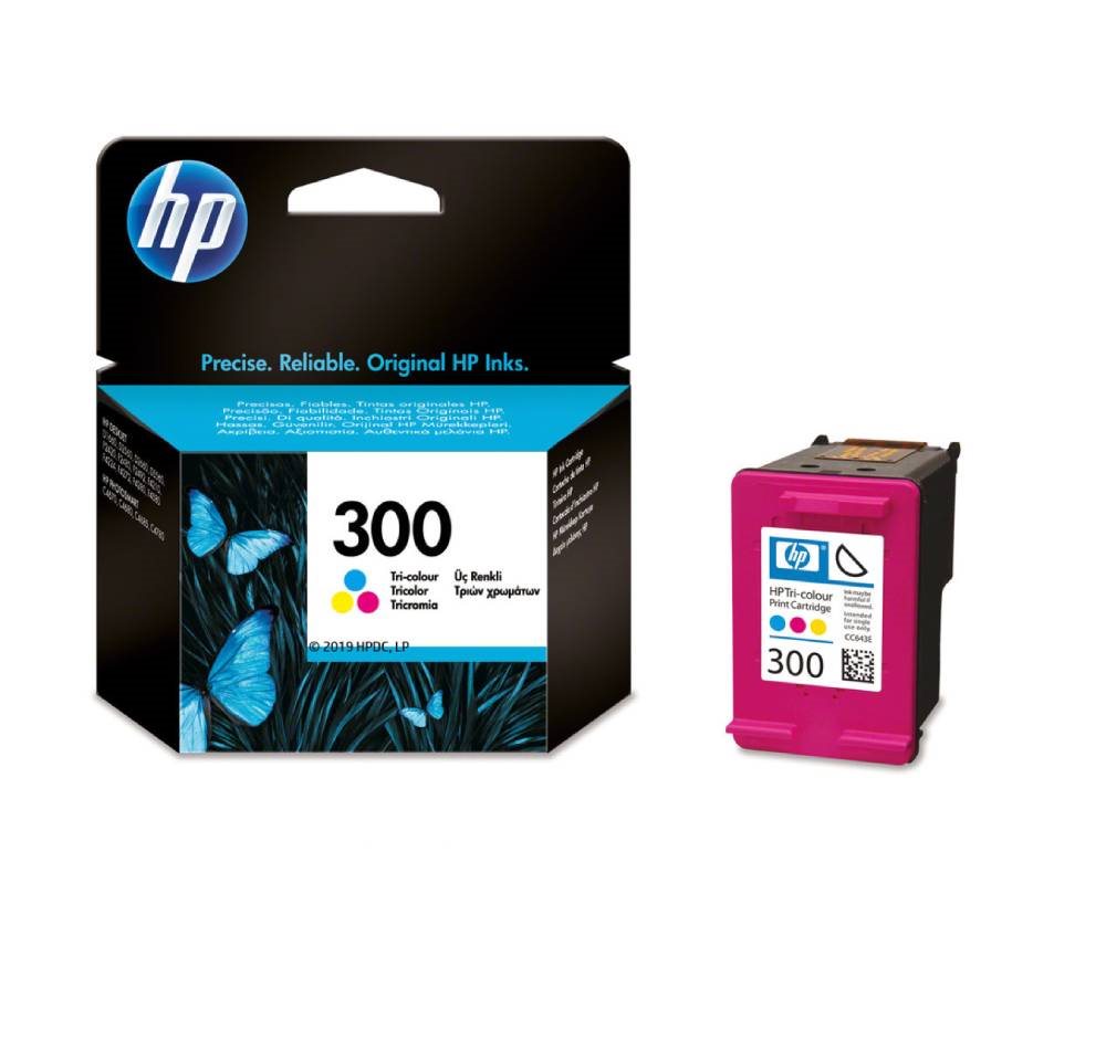 Cartridge HP CC643EE č. 300 barevná inkoustová náplň pro tiskárny HP