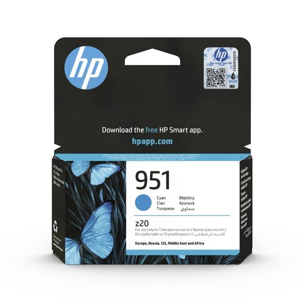 Cartridge HP CN050AE č. 951 azúrová