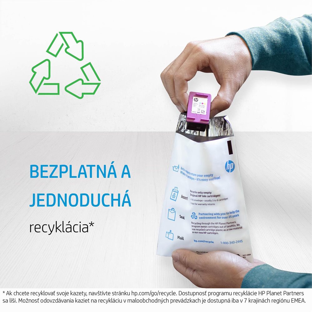 Cartridge HP 1VV21AE č. GT53XL černá inkoustová náplň