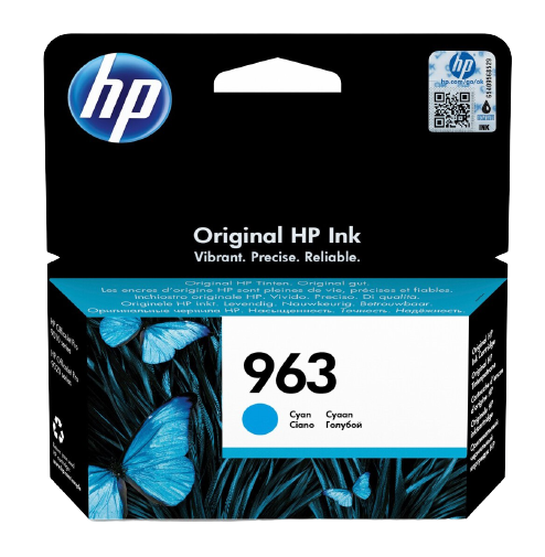 HP 963 | Originálna atramentová kazeta HP® | Azúrová | 3JA23AE