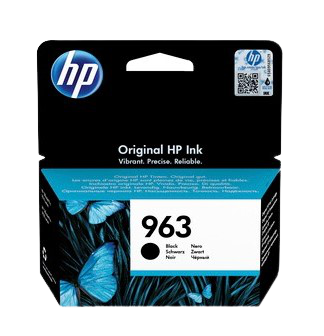 HP 963 | Originálna atramentová kazeta HP | Čierna | 3JA26AE