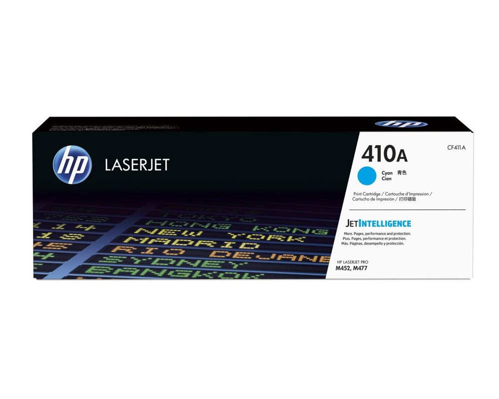 Toner HP CF411A č. 410A azurový