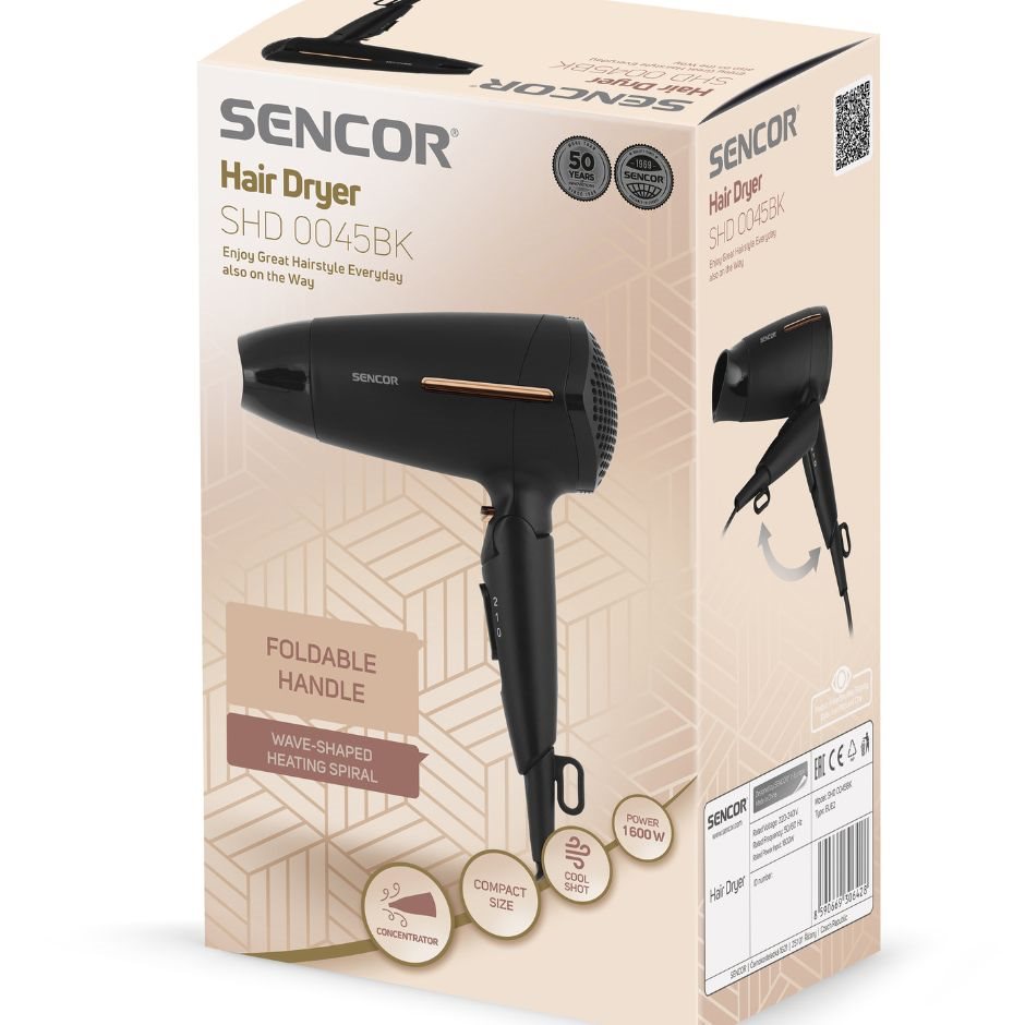 Fén na vlasy Sencor SHD 0045BK 