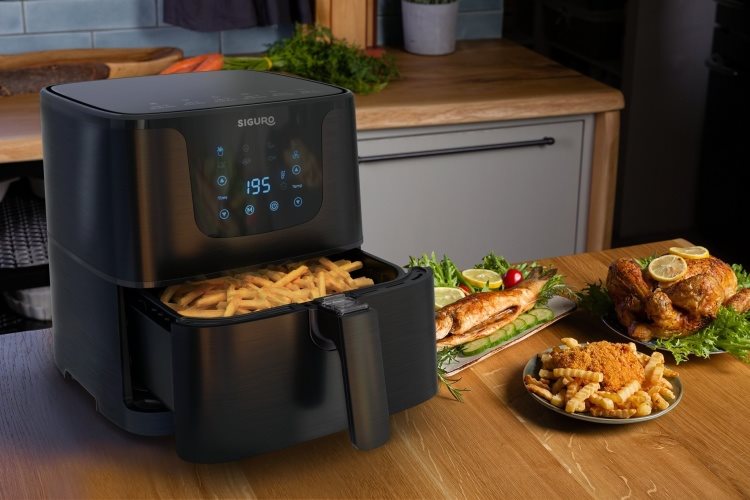 Horkovzdušná fritéza Siguro AF-R550 Air Fry Deluxe