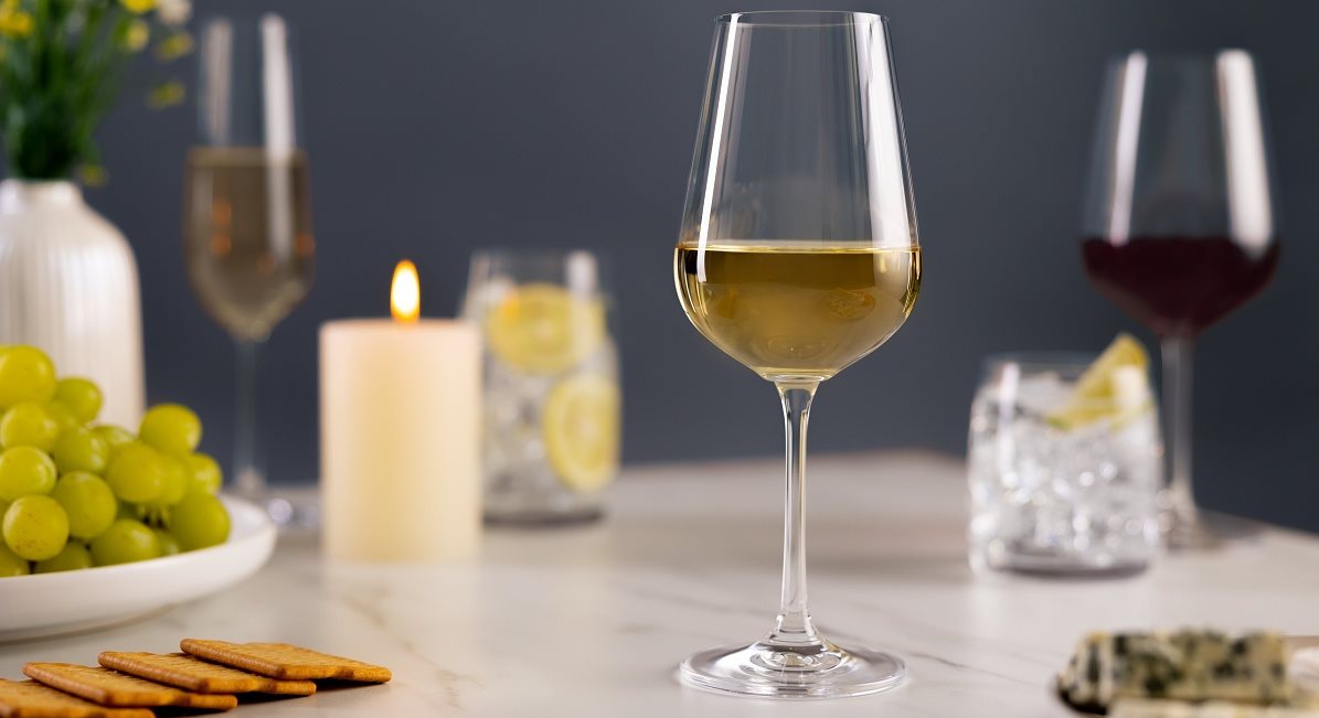 Sada sklenic na bílé víno Siguro ​Locus