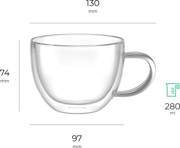 Termosklenice Siguro Cappuccino