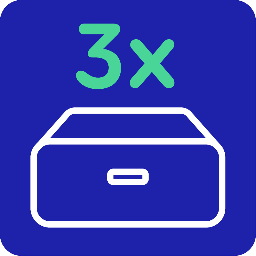 Šuplíkový mrazák Siguro UF-A110W Fast Freeze 85