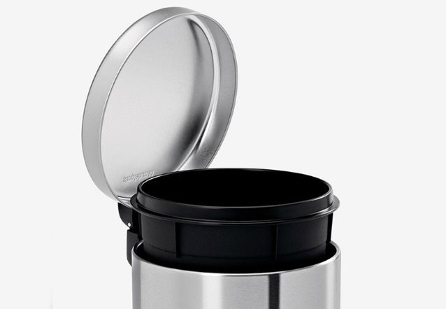 Pedálový odpadkový koš Simplehuman 4,5 l Dvojitá nádoba