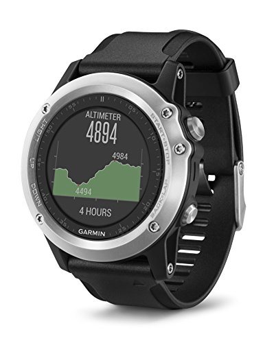 Garmin fenix 3 hr silver hotsell