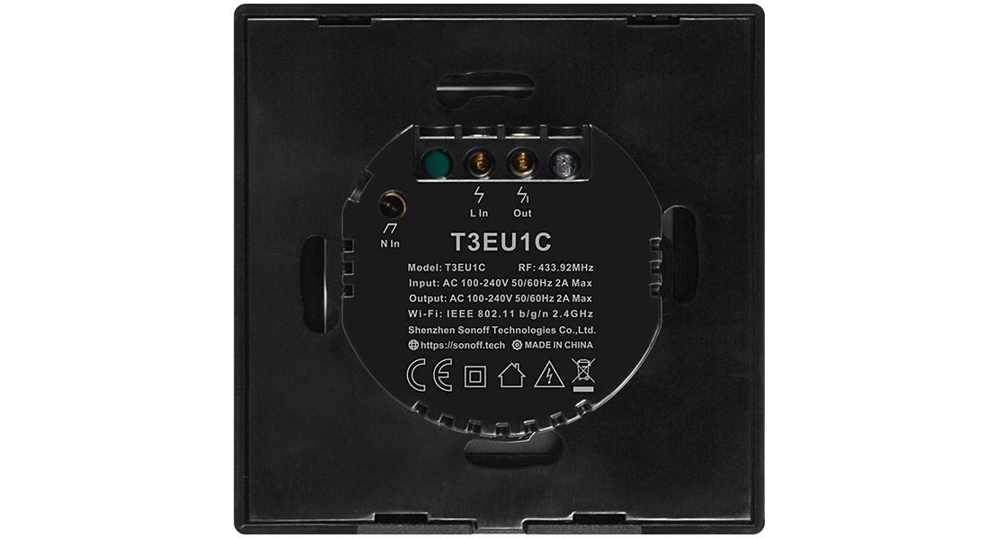 Přepínač Sonoff T3EU1C-TX