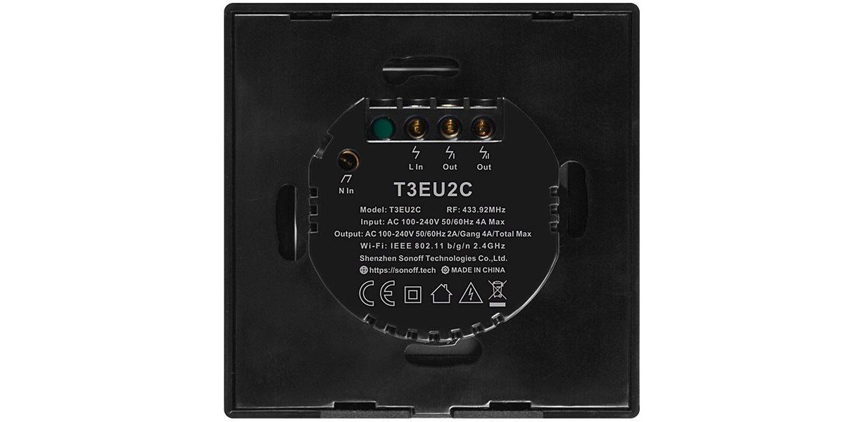 Sonoff T3EU2C-TX Series switch