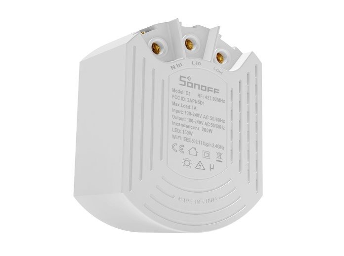 WiFi-Schalter SONOFF D1 Smart Dimmer Switch