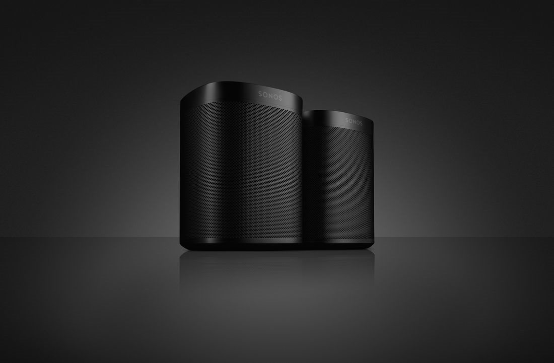 Prepojte dva reproduktory Sonos One Reproduktor Sonos One černý
