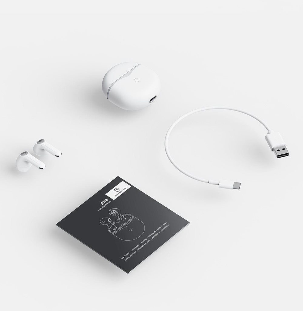 Soundpeats Air4 White kabellose Kopfhörer