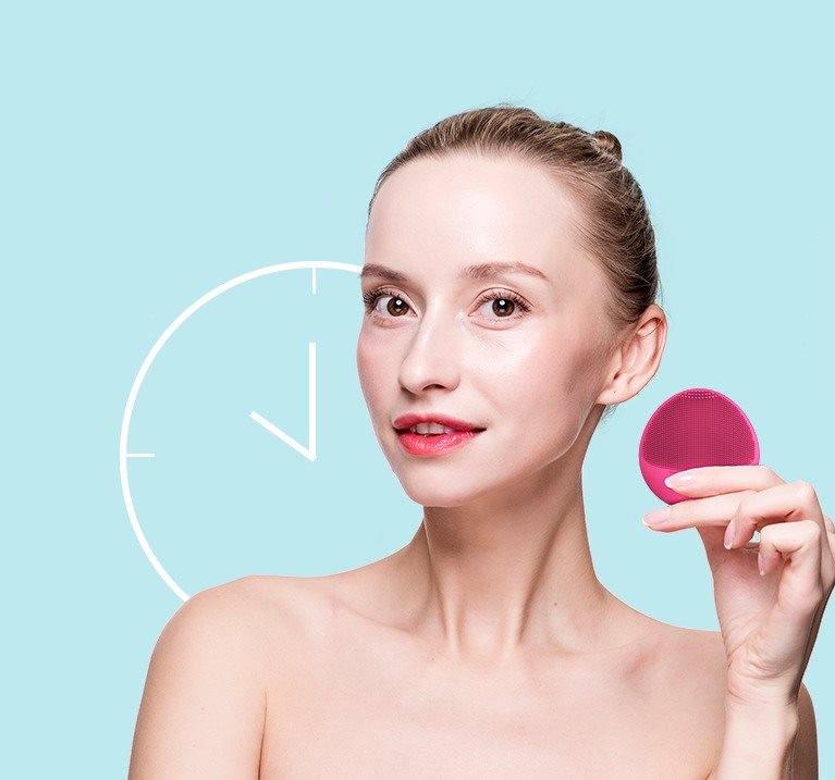 DUTIO Mini silicone facial cleansing brush