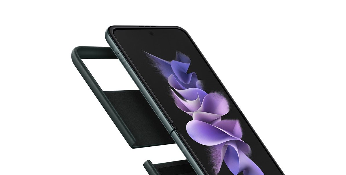 Samsung Leder Rückwand für Galaxy Z Flip3