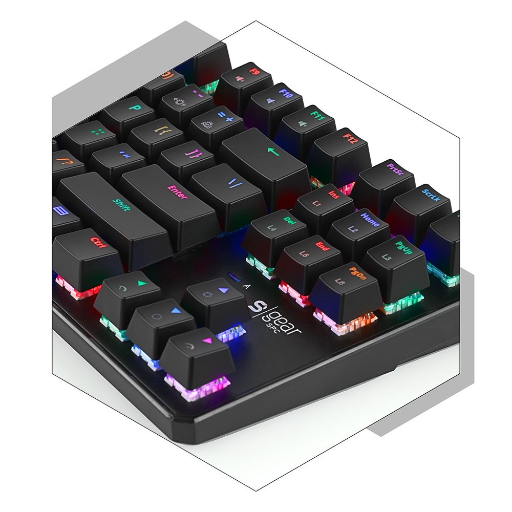 klávesnice SPC Gear GK530 Tournament Kailh Blue RGB klávesnice SPC Gear GK530 Tournament Kailh Blue RGB