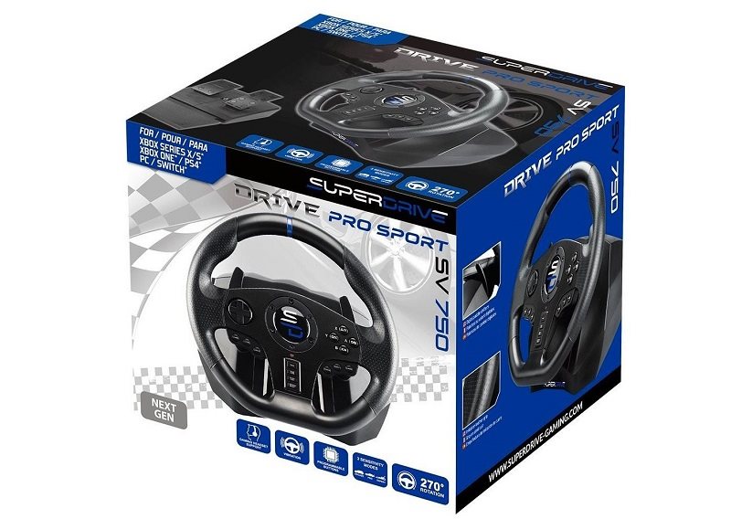 Rennsport-Lenkrad SUPERDRIVE SV750