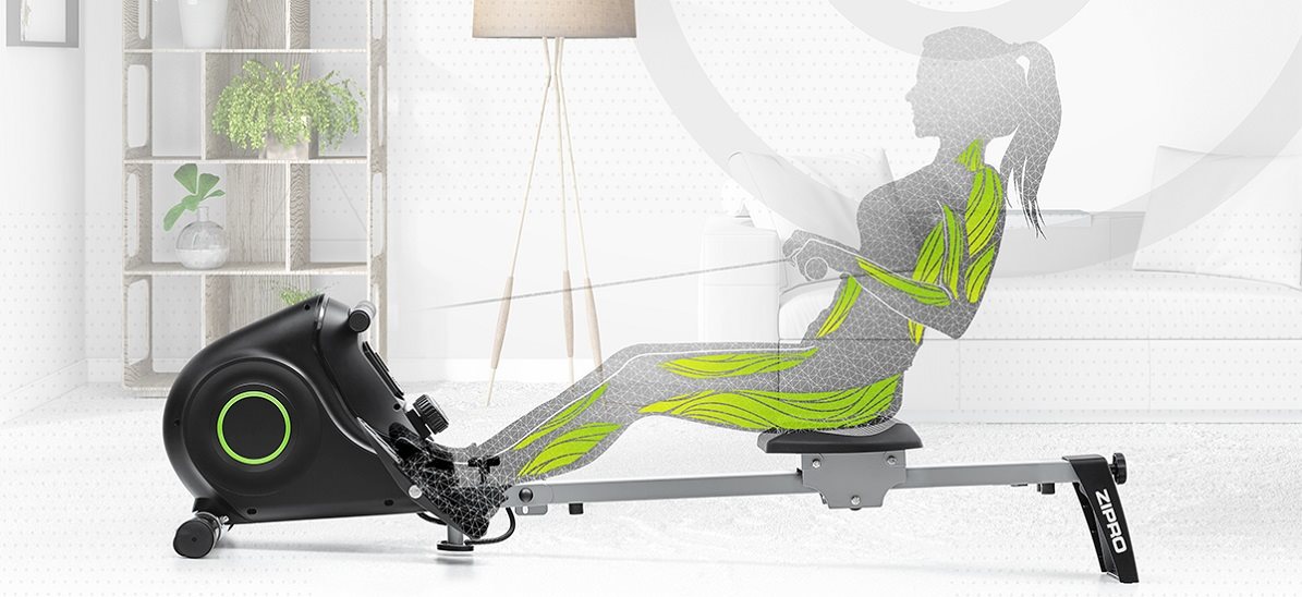 Rowing machine Zipro Magnetic rowing machine Nix