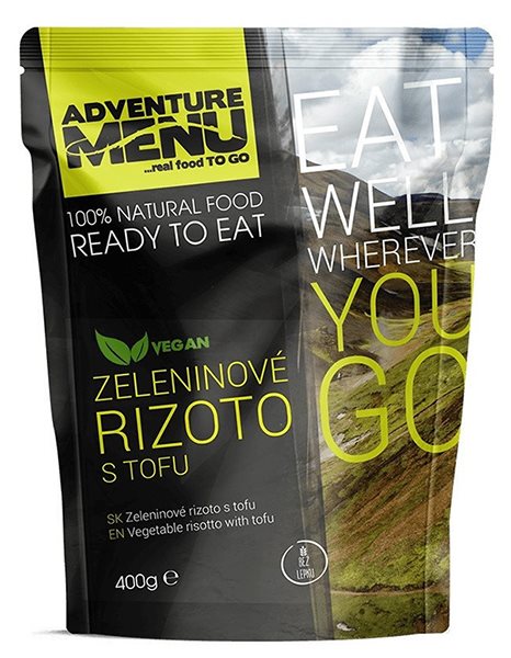 Adventure Menu Vegetable risotto with tofu VEGAN 400g