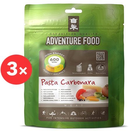 Adventure Food 3x Těstoviny Carbonara
