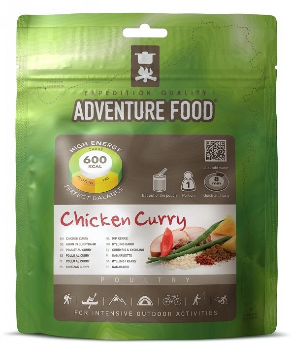 Adventure Food - Chicken curry Adventure Food - Chicken curry