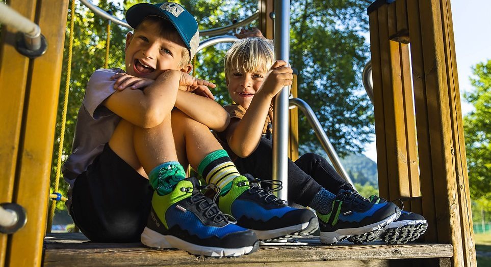 Detské turistické topánky Alpina Breeze summer