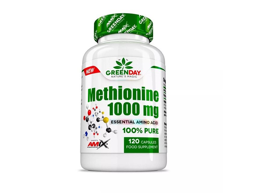 Aminokyseliny Amix Nutrition Methionine 1000 mg, 120 kapsúl