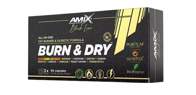 Amix Nutrition Black Line Burn & Dry ® Blister 90cps