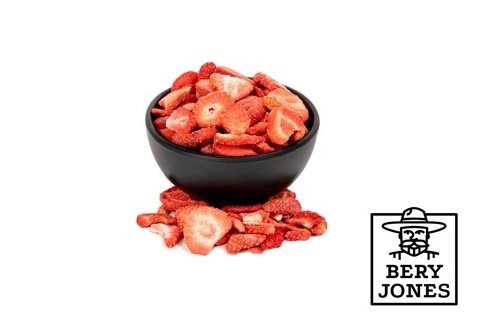 Bery Jones Erdbeerscheiben gefriergetrocknet 80g