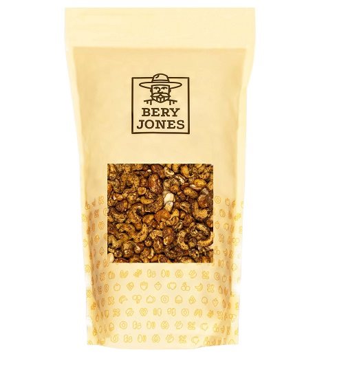 Bery Jones Cashew Nuts Roasted - Sea Salt and Pepper 500g Bery Jones Cashew Nuts Roasted - Sea Salt and Pepper 500g