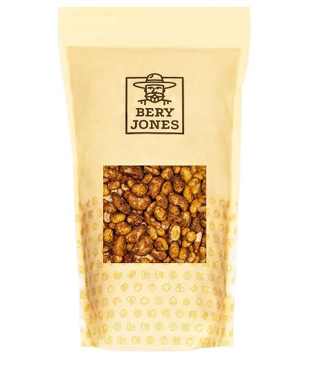 Nüsse Bery Jones Cashew- und Erdnussmischung - Honig und Meersalz 500g