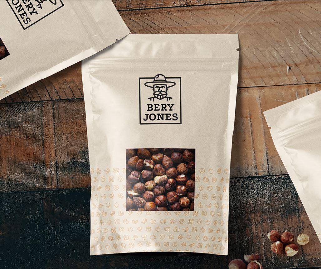 Bery Jones White chocolate and coconut almonds 500g