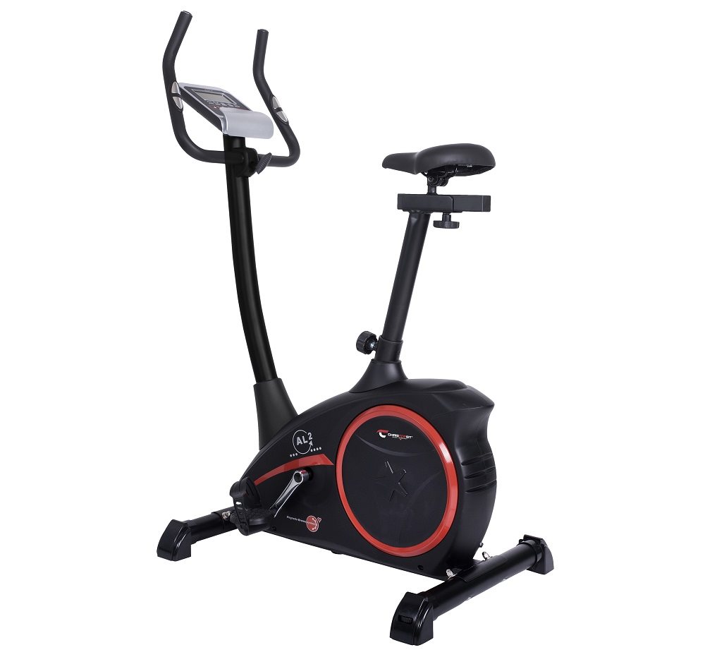 Christopeit Exercise bike Ergometer AL 2 Black Edition