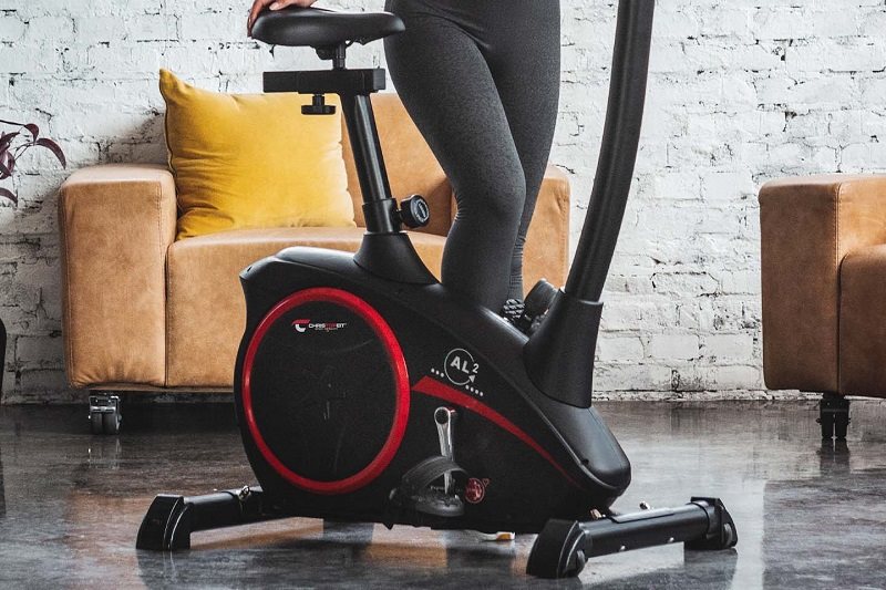 Christopeit Exercise bike Ergometer AL 2 Black Edition