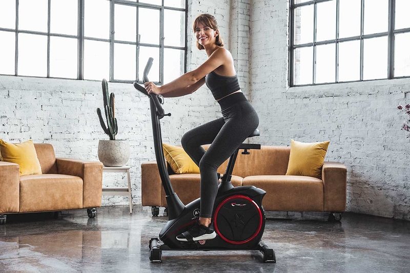 Christopeit Exercise bike Ergometer AL 2 Black Edition