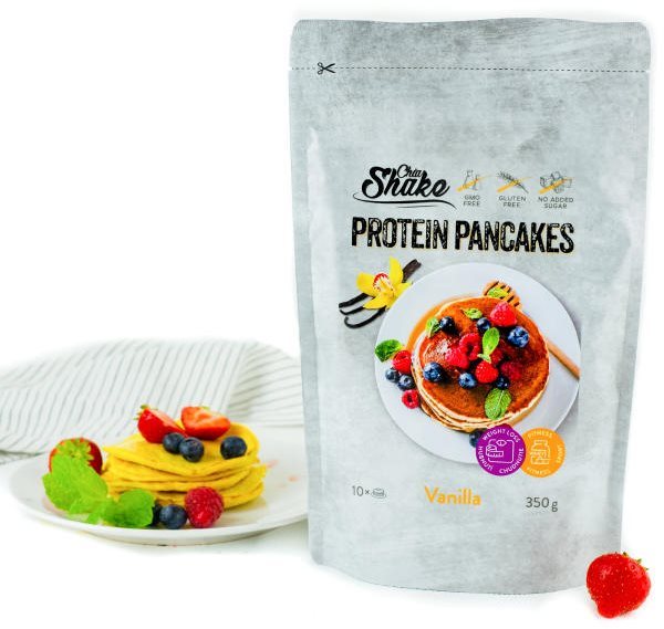 Chia Shake Protein Pancakes 