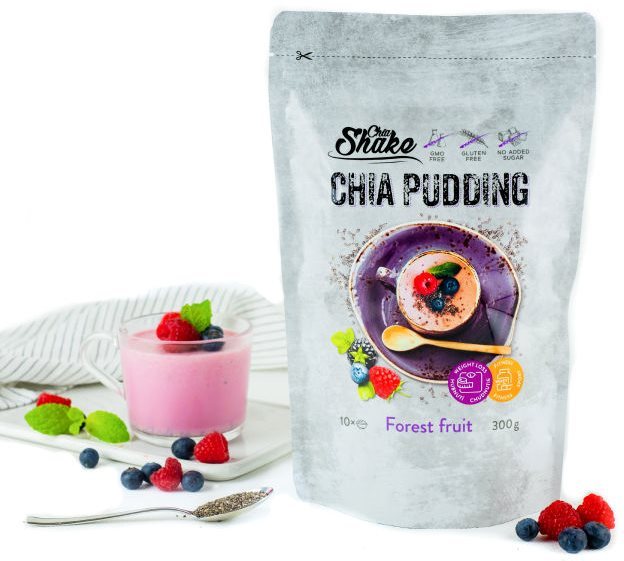 Chia Shake Chia pudding berries 300g