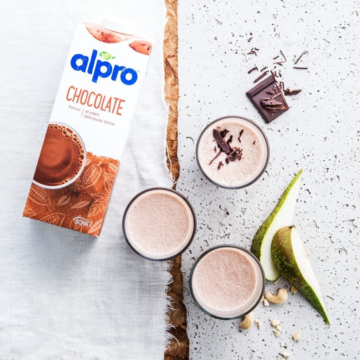 Vegetable drink Alpro soy drink with chocolate flavour 1l 