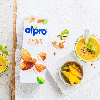 Alpro vegetable drink with almond flavour Alpro vegetable drink with almond flavour