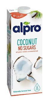 Alpro unsweetened vegetable drink with coconut flavour Alpro unsweetened vegetable drink with coconut flavour