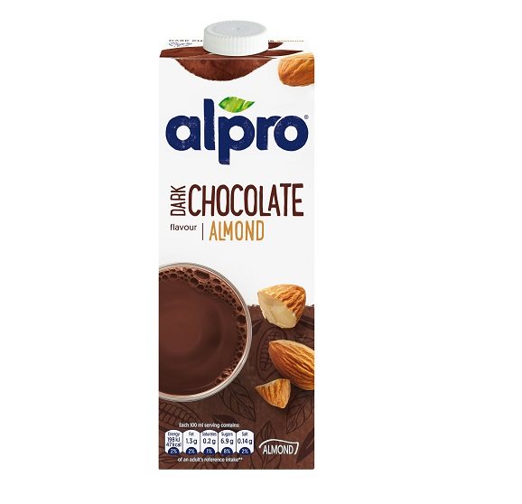 Vegetable drink Alpro almond drink with dark chocolate flavour 1l Vegetable drink Alpro almond drink with dark chocolate flavour 1l