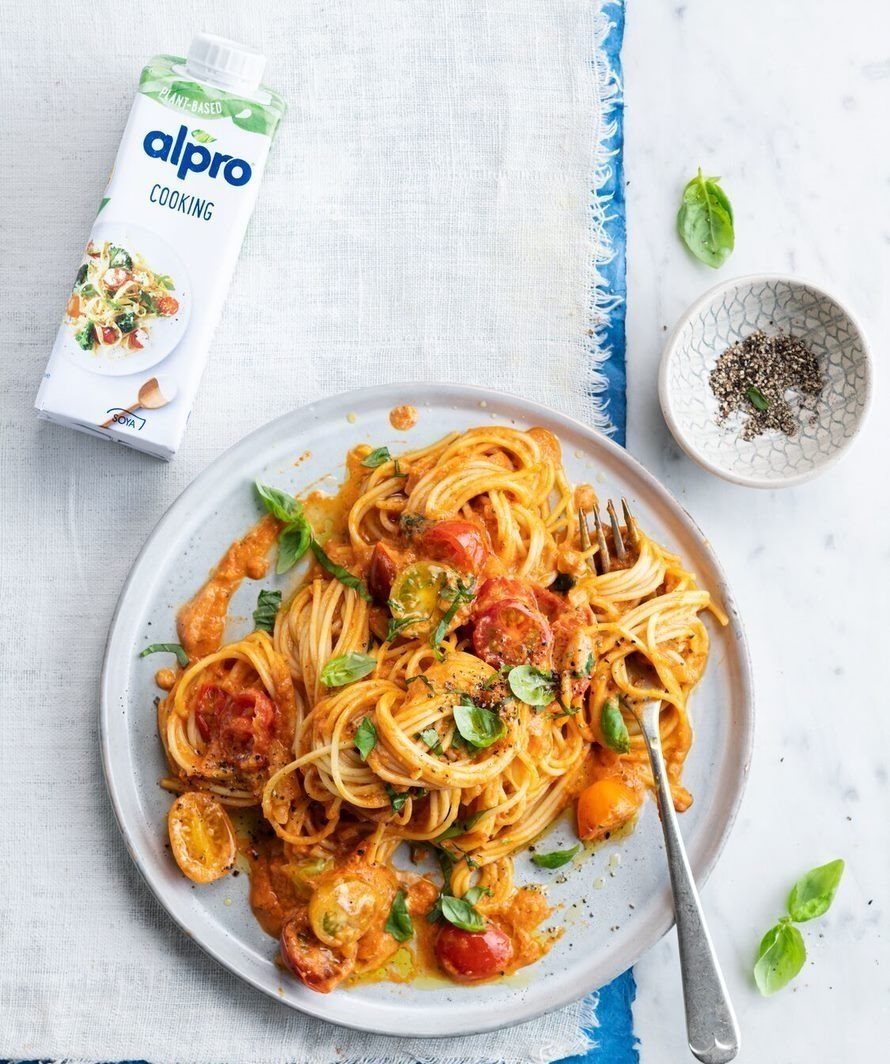 Vegetable drink Alpro soy cooking product 1l