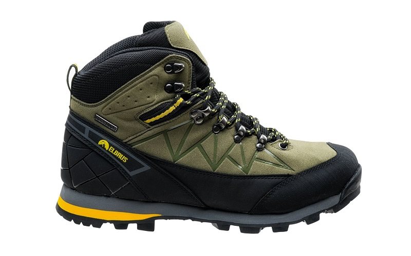 Elbrus Muerto mid wp Light khaki / Black / Yellow