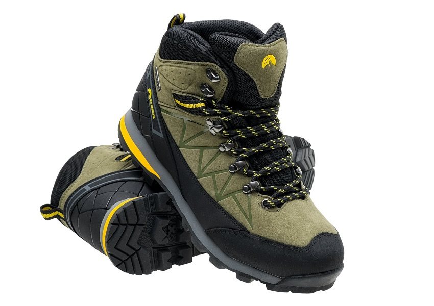 Elbrus Muerto mid wp Light khaki / Black / Yellow