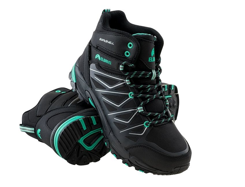 Elbrus Mabby mid wp wo´s Black / Bisscay green