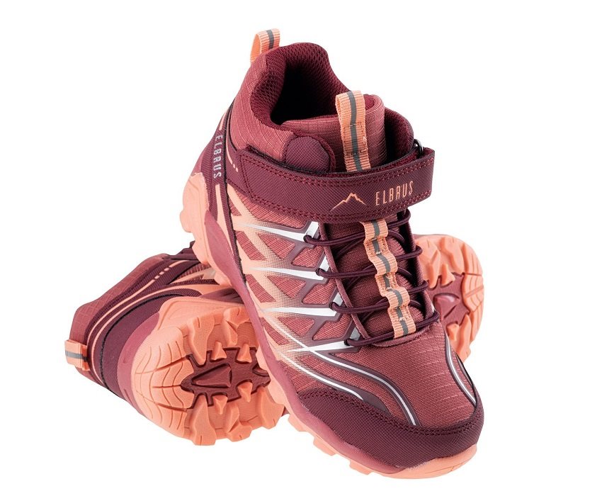 Elburs Voluis mid jr Burgundy / Light fuchsia Elburs Voluis mid jr Burgundy / Light fuchsia